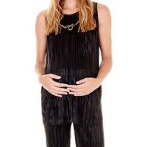 NWT IMANIMO sage accordion top